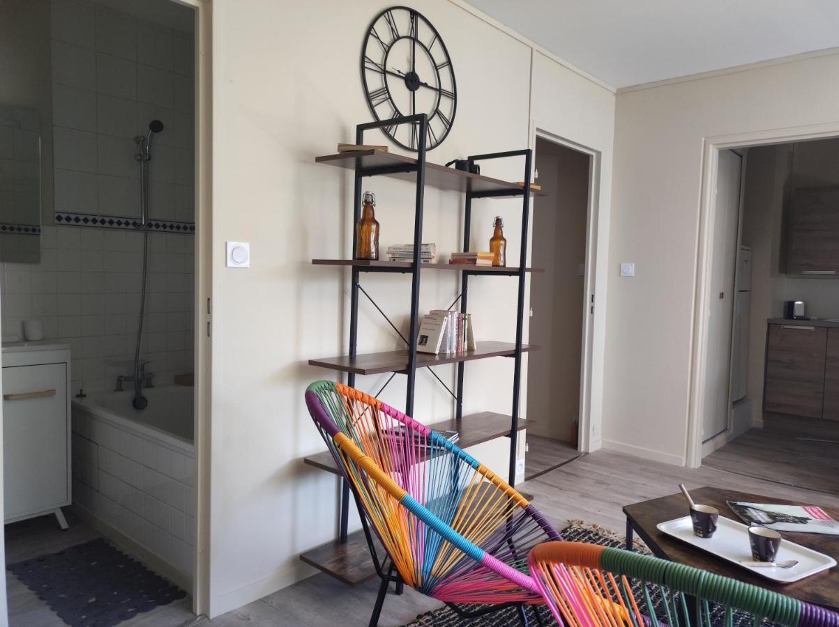 Studio - Meuble Tourisme, Trois Etoiles - 34 M2 Refait A Neuf- Residence Mâcon 외부 사진