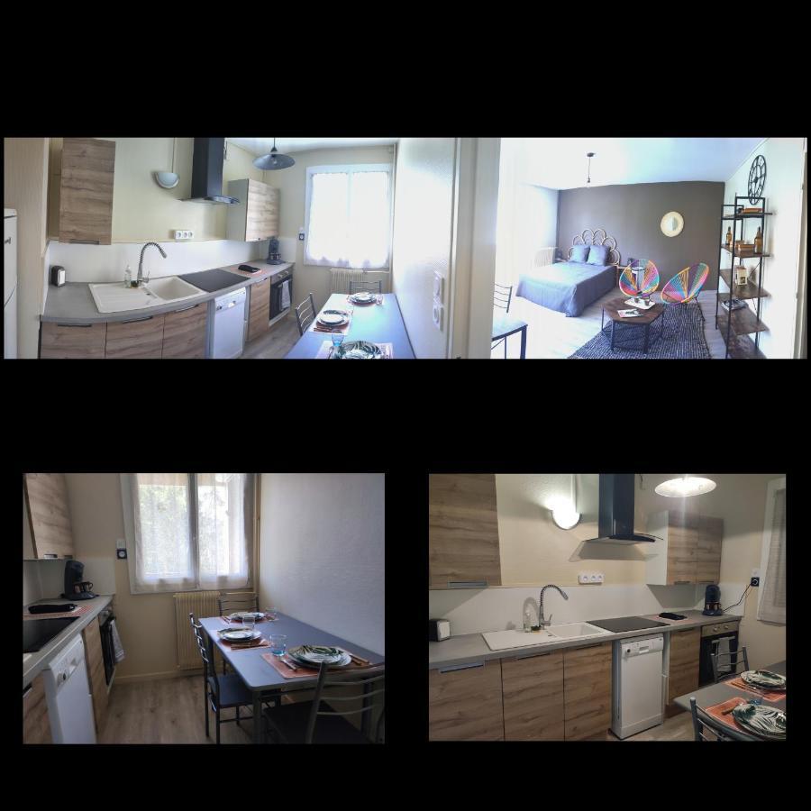 Studio - Meuble Tourisme, Trois Etoiles - 34 M2 Refait A Neuf- Residence Mâcon 외부 사진